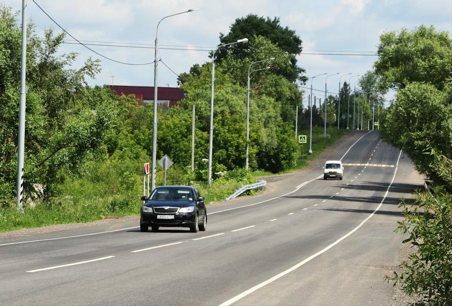 Московская область, автодорога Сергиев Посад — Калязин — Рыбинск — Череповец от поворота на Трехселище до д. Петрушино